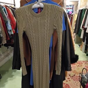 Ronny Kobo open back knit dress